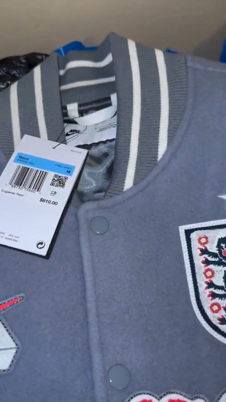 Palace Skateboards × NIKE “England Varsity Jacket” (パレス スケートボード ナイキ イングランド バーシティジャケット)