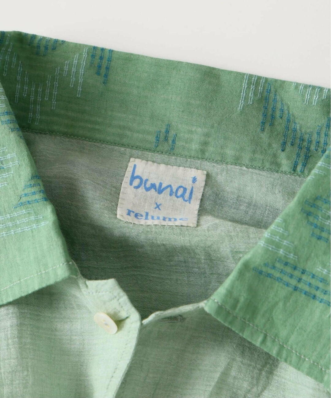 JOURNAL STANDARD relume × bunai 2026 SS 別注 “ジャムダニ織 ガーゼシャツ”が5月下旬 発売 (ブナイ ジャーナルスタンダード)