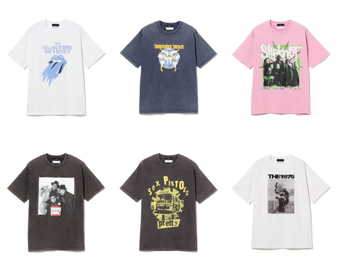 U/MUSIC × International Gallery BEAMS “LOGO LEGENDS” 2026 SSが発売 (インターナショナル ギャラリー ビームス)