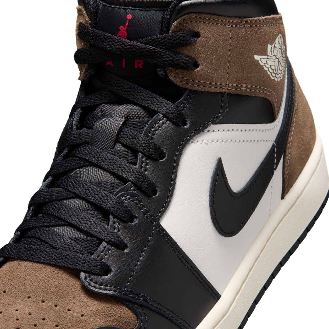 【2026年 秋 発売予定】NIKE AIR JORDAN 1 MID “Black/Palomino” (ナイキ エア ジョーダン ミッド “ブラック/パラミノ”) [DQ8426-007]