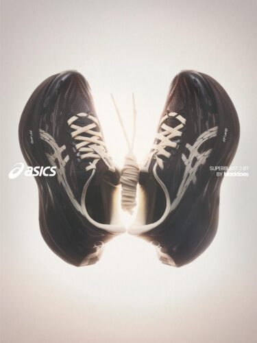 【2026年 5/30 & 6/1 発売】blacktoes × ASICS SUPERBLAST 3 BT "Keep Running Quiet" (ブラックトゥーズ アシックス スーパーブラスト)