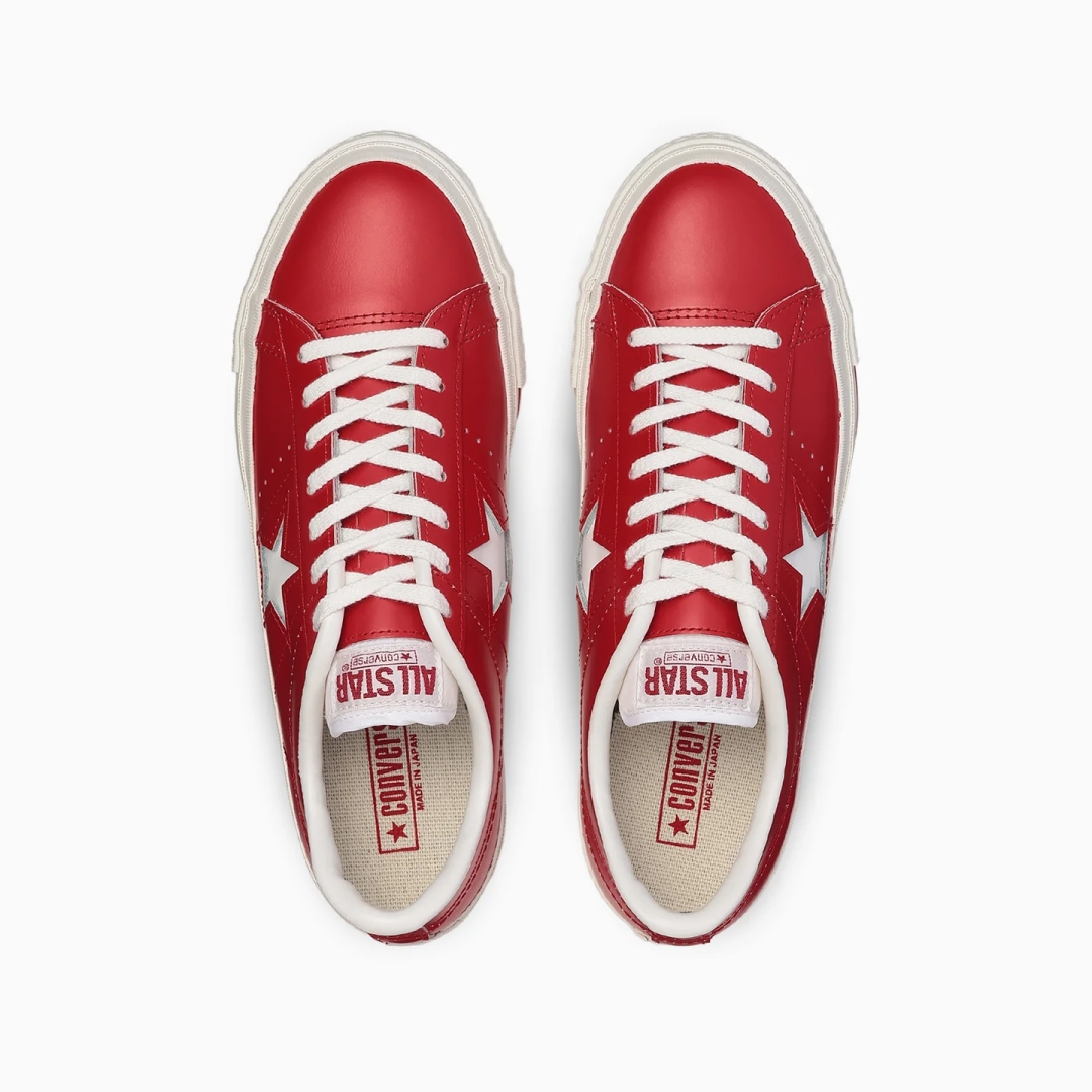 【2026年 6/11 発売】CONVERSE ONE STAR J “Red” (コンバース ワンスター) [33702940]