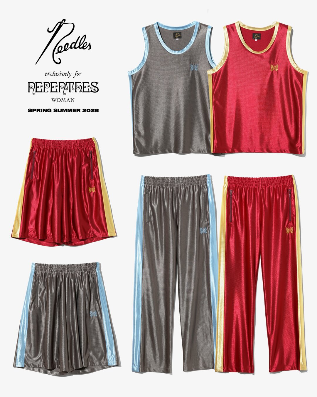 NEEDLES 2026 SS exclusively for NEPENTHES WOMAN 2nd Dropが5/15 11:30~発売 (ニードルズ)
