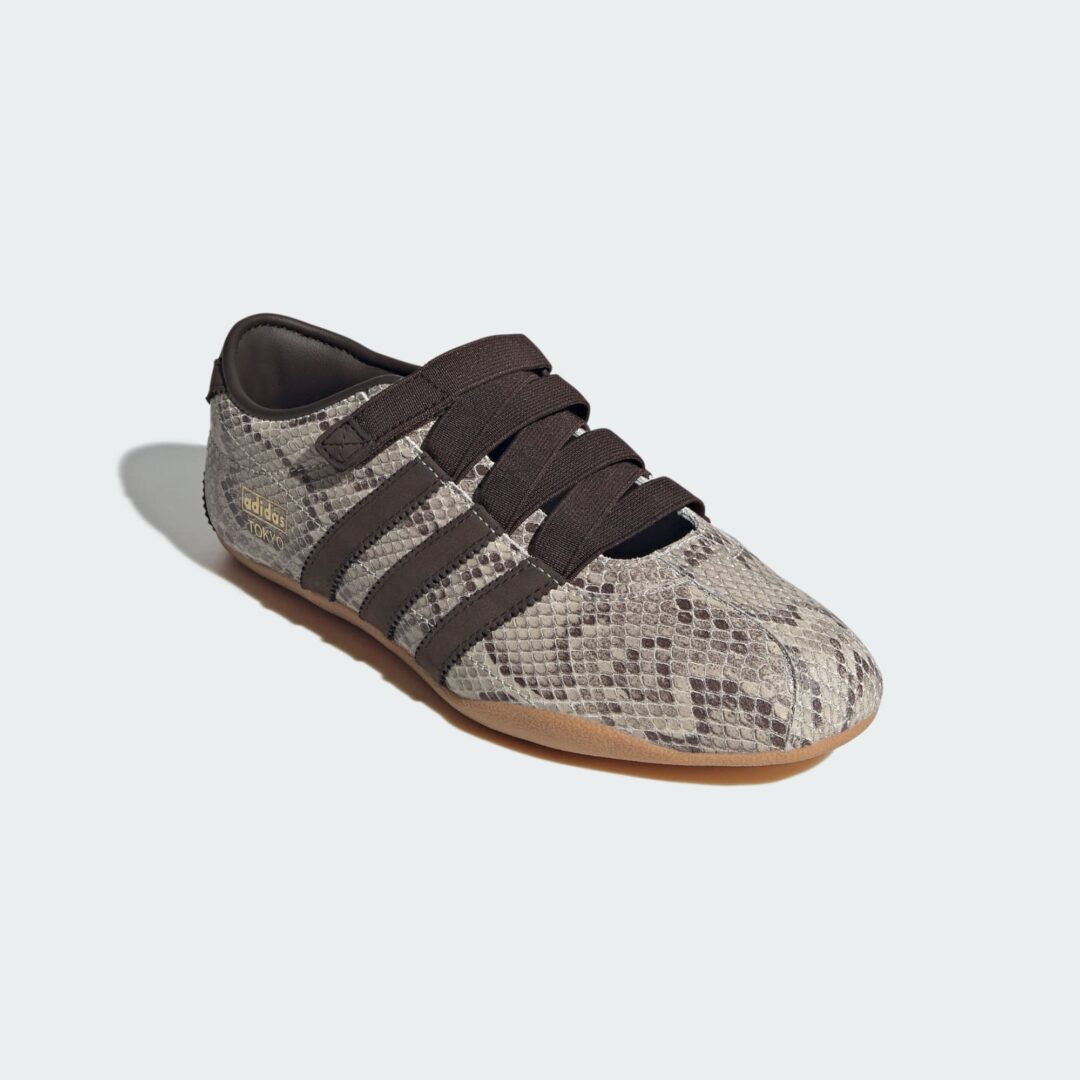 【2026年 5/15 発売】adidas originals TOKYO MJ "Python/Dark Brown/Gum" (アディダス オリジナルス トウキョウ "パイソン/ブラウン/ガム") [KI5323]