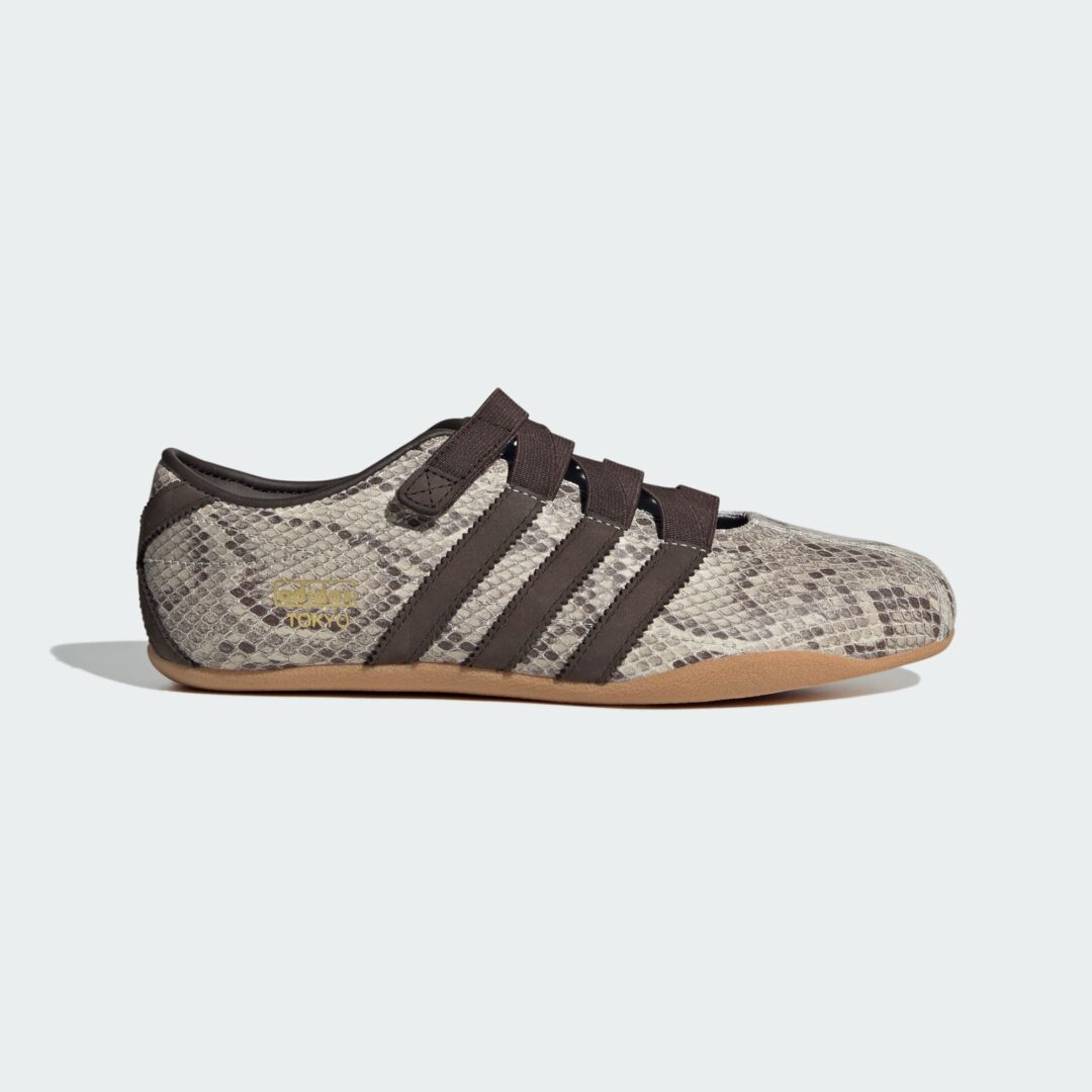 【2026年 5/15 発売】adidas Originals TOKYO MJ “Python/Dark Brown/Gum” (アディダス オリジナルス トウキョウ “パイソン/ブラウン/ガム”) [KI5323]