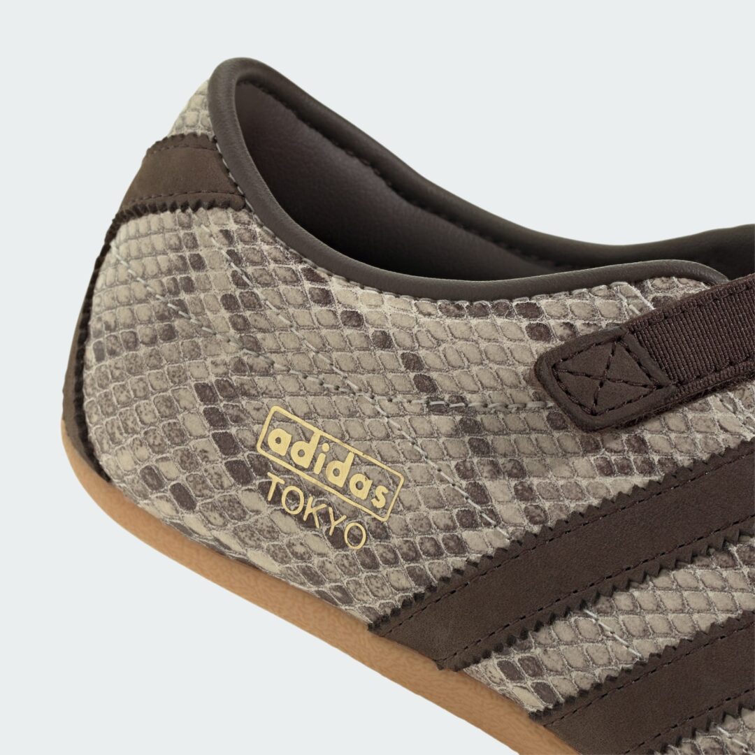 【2026年 5/15 発売】adidas Originals TOKYO MJ “Python/Dark Brown/Gum” (アディダス オリジナルス トウキョウ “パイソン/ブラウン/ガム”) [KI5323]