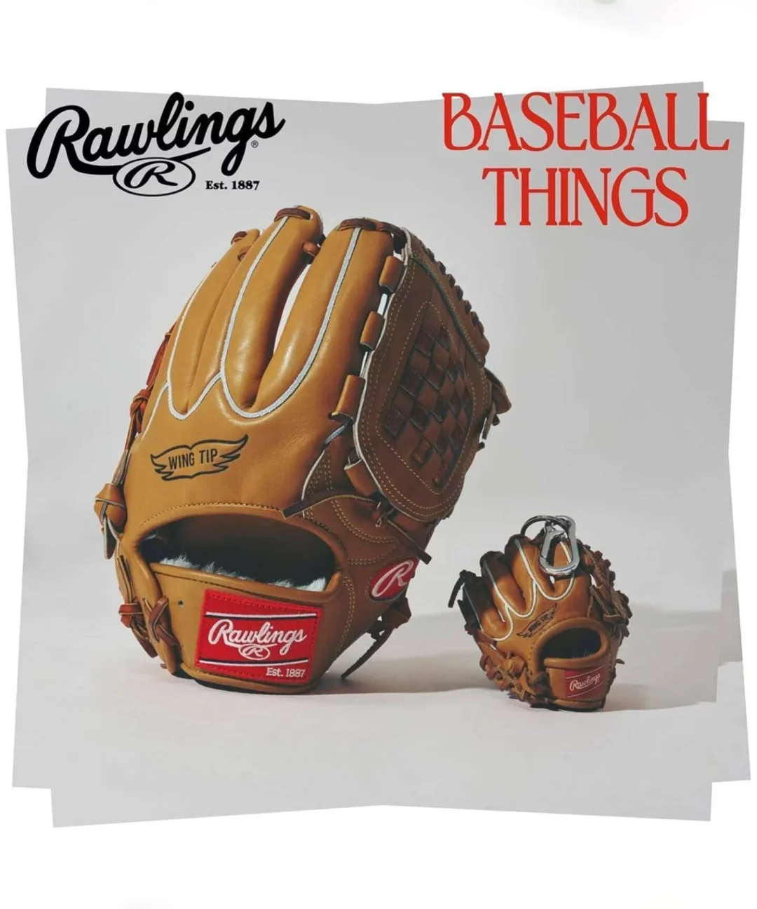 JOURNAL STANDARD relume × Rawlings 2026 SS 別注 ”RFXR10 & XPG3” キーホルダーが6月下旬 発売 (ジャーナルスタンダード ローリングス)