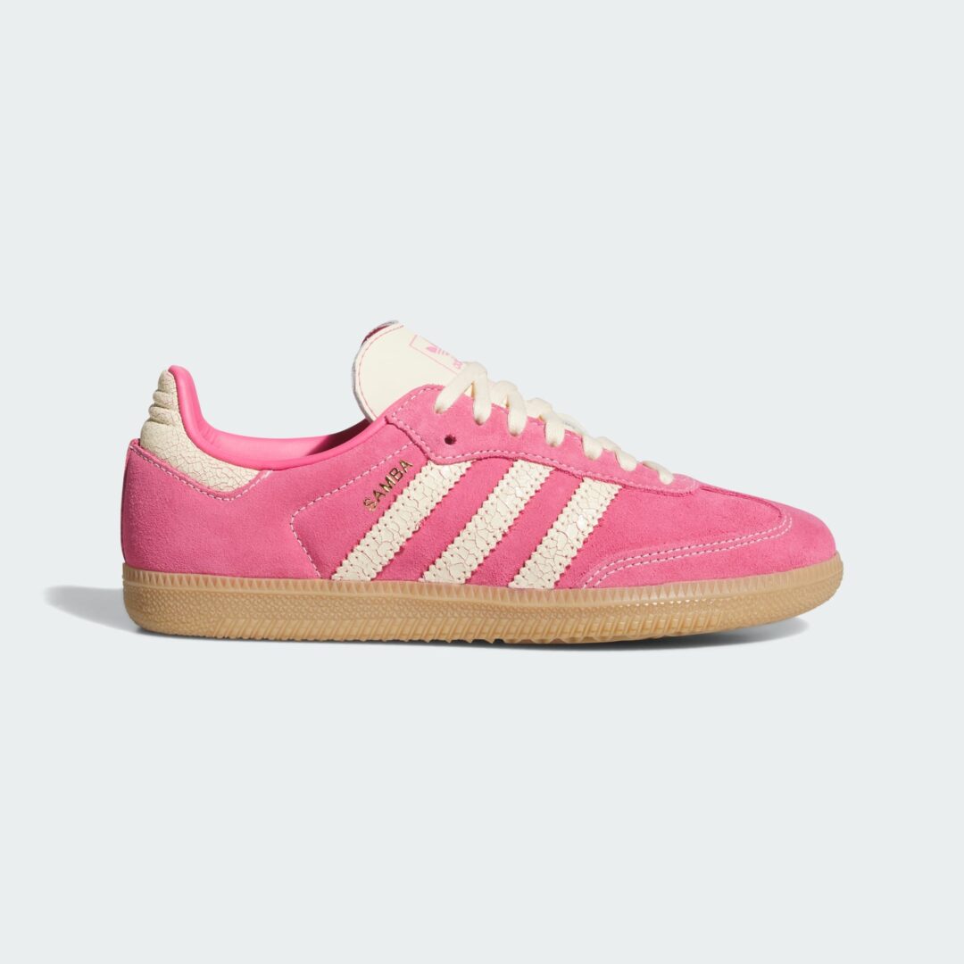 【2026年 発売】adidas Originals SAMBA OG “Pink Fusion/Varm Vanilla” (アディダス オリジナルス サンバ “ピンク/バニラ”) [KK4980]