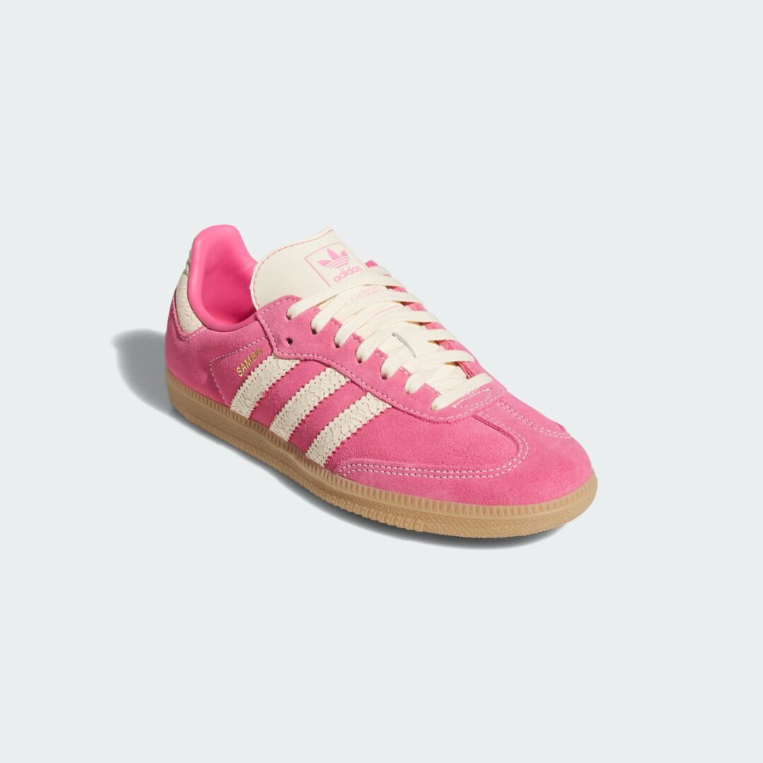 【2026年 発売】adidas Originals SAMBA OG “Pink Fusion/Varm Vanilla” (アディダス オリジナルス サンバ “ピンク/バニラ”) [KK4980]