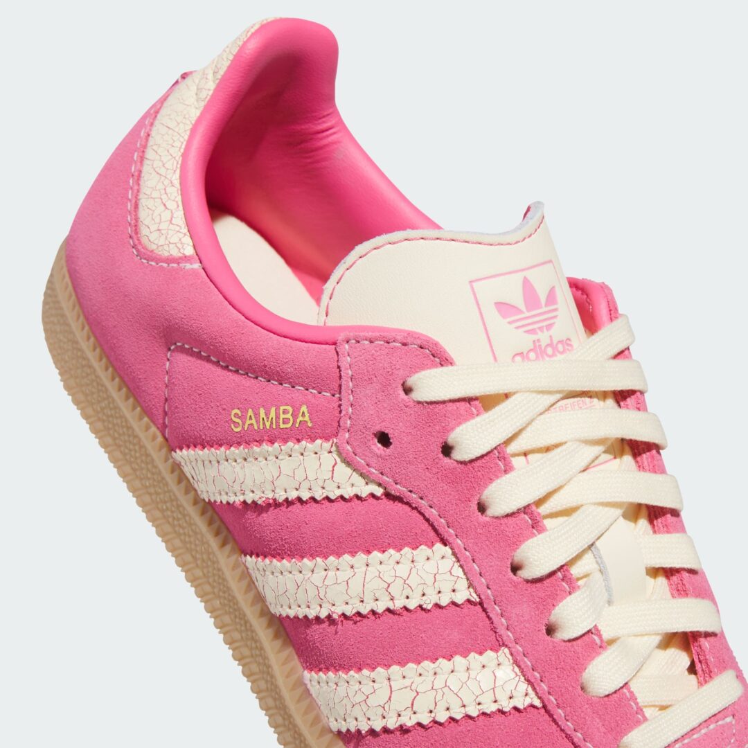【2026年 発売】adidas Originals SAMBA OG “Pink Fusion/Varm Vanilla” (アディダス オリジナルス サンバ “ピンク/バニラ”) [KK4980]