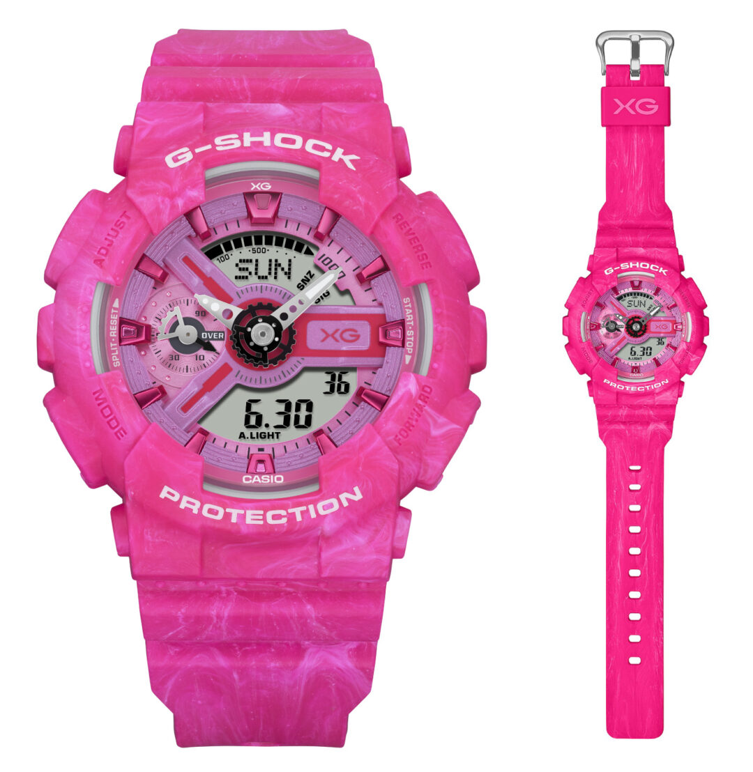 G-SHOCK × ガールズHIPHOPグループ「XG」コラボモデル「GM-S5600XG/GMA-S110XG」が2026年 6/12 発売 (Gショック ジーショック エックスジー)
