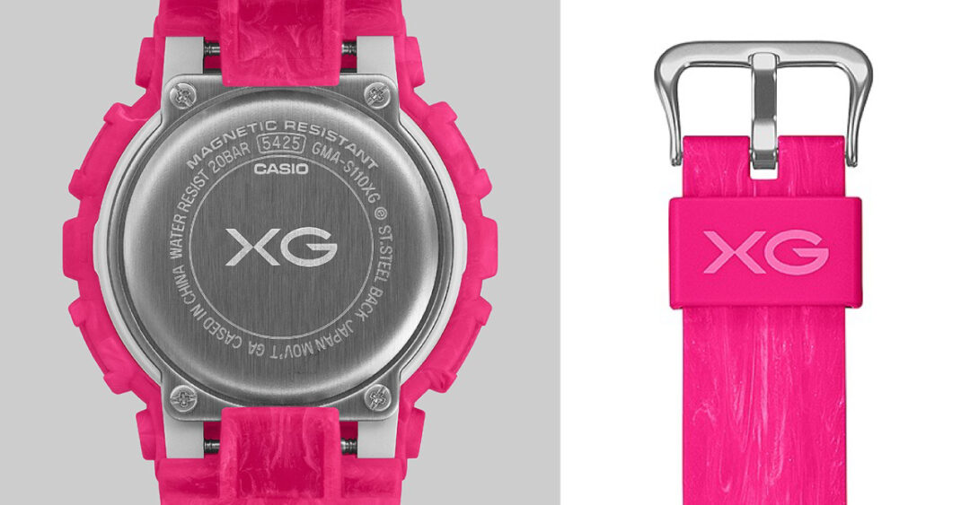 G-SHOCK × ガールズHIPHOPグループ「XG」コラボモデル「GM-S5600XG/GMA-S110XG」が2026年 6/12 発売 (Gショック ジーショック エックスジー)