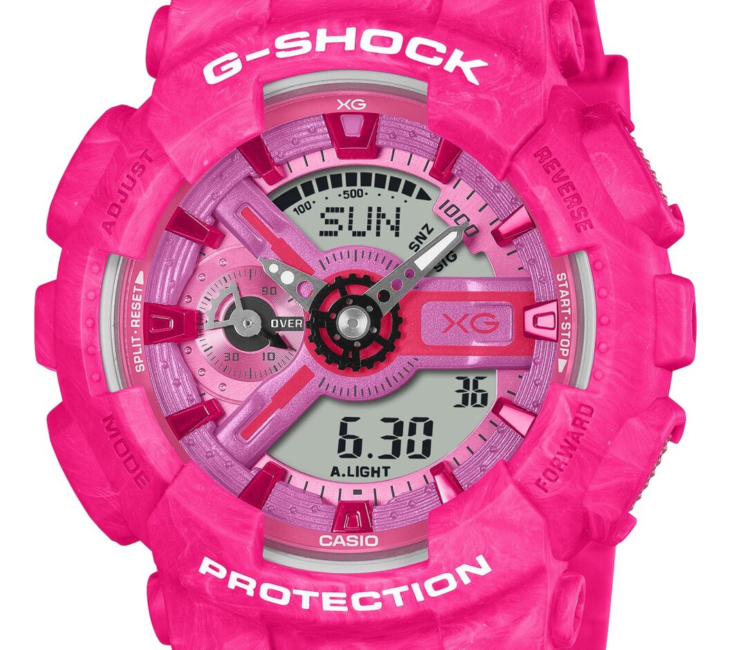 G-SHOCK × ガールズHIPHOPグループ「XG」コラボモデル「GM-S5600XG/GMA-S110XG」が2026年 6/12 発売 (Gショック ジーショック エックスジー)