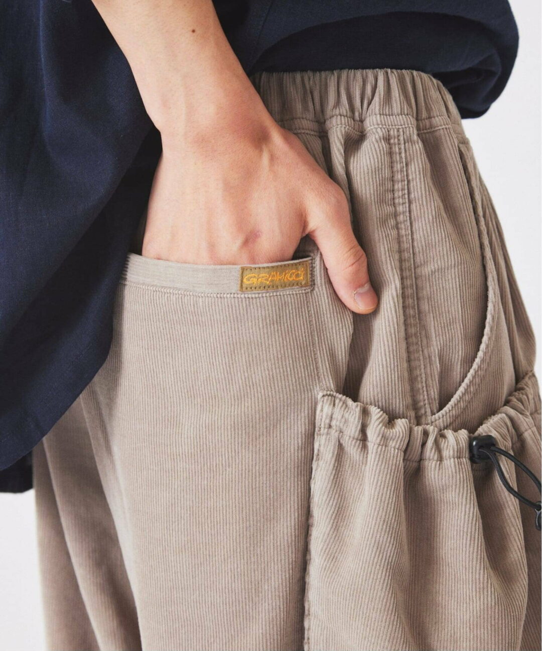 JOURNAL STANDARD relume × Gramicci 2026 SS 別注 “サマーコーデュロイ カーゴ ショーツ”が6月下旬 発売 (ジャーナルスタンダード グラミチ)