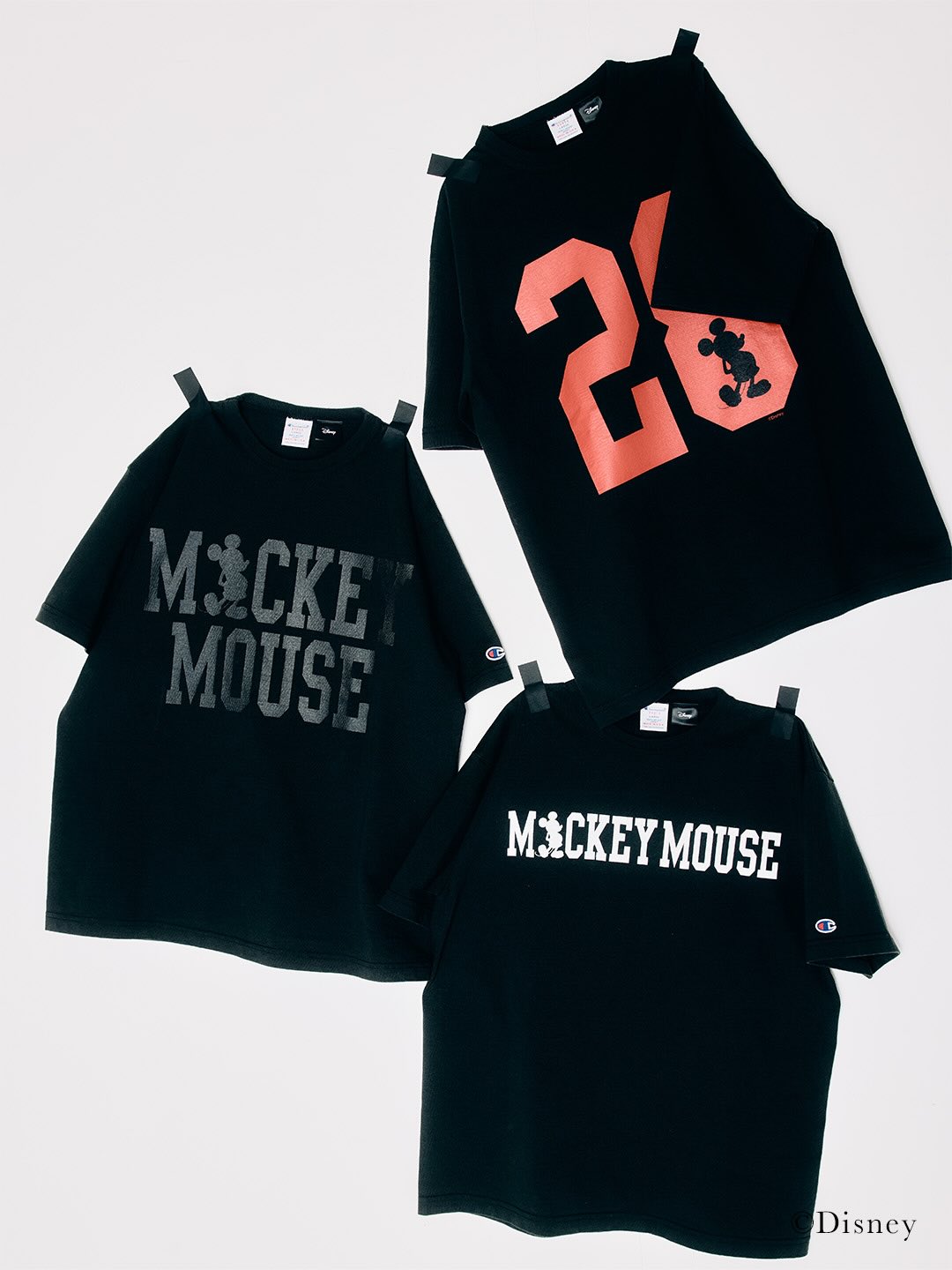 JOURNAL STANDARD relume × Champion × Jackson Matisse 別注 T1011「ミッキーマウス & スマイル」プリントTeeが2026年 6月上旬 発売 (ジャーナルスタンダード チャンピオン ジャクソンマティス)