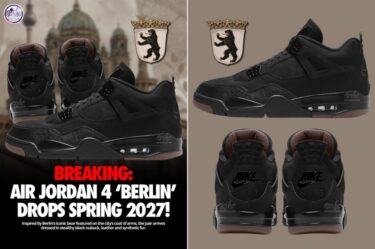 【2027年 春 発売予定】NIKE AIR JORDAN 4 RETRO “Berlin” (ナイキ エア ジョーダン 4 レトロ “ベルリン”) [JA9635-001]