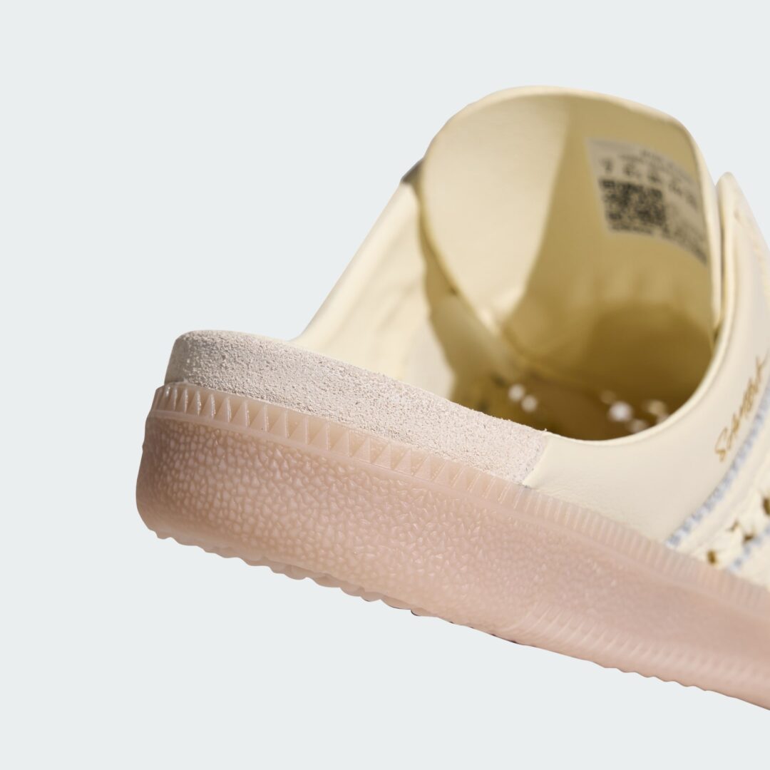 【2026年 発売】adidas Originals SAMBA MULE WOVEN “Crew White” (アディダス オリジナルス サンバ ミュール “クルーホワイト”) [KH7719]