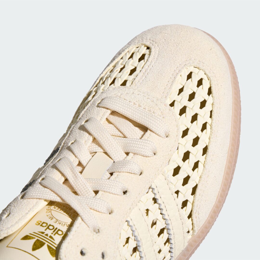 【2026年 発売】adidas Originals SAMBA MULE WOVEN “Crew White” (アディダス オリジナルス サンバ ミュール “クルーホワイト”) [KH7719]