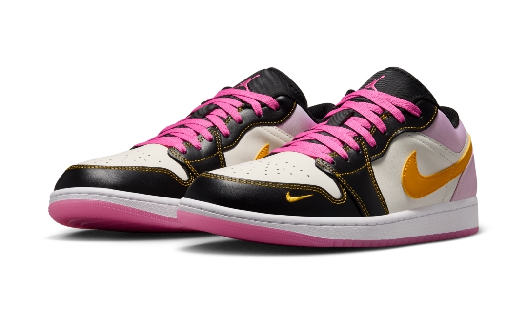 【2026年 発売予定】NIKE AIR JORDAN 1 LOW SE “Black/Pinksicle/University Gold” (ナイキ エア ジョーダン ロー “ブラック/ピンク/ゴールド”) [IV2442-010]