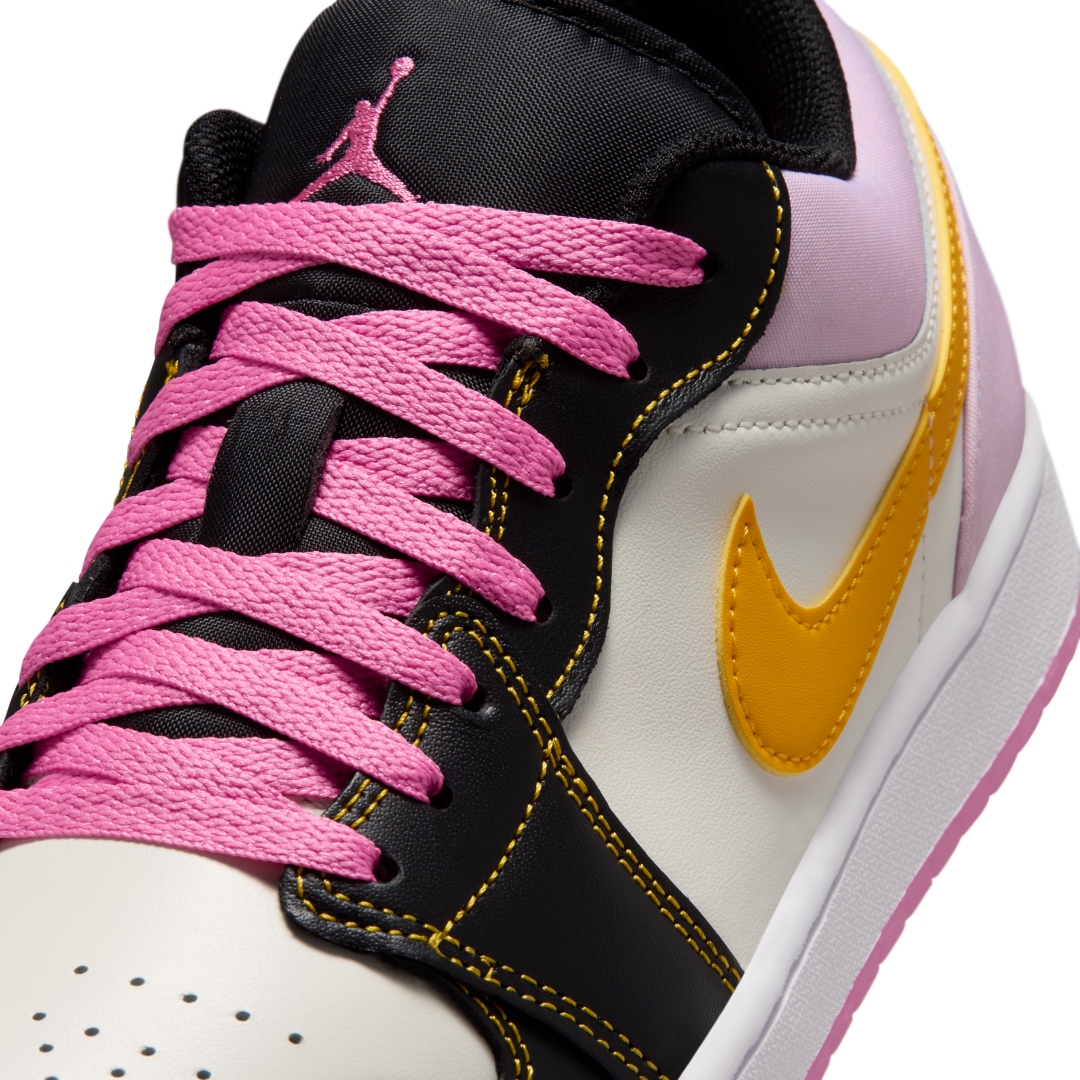 【2026年 発売予定】NIKE AIR JORDAN 1 LOW SE “Black/Pinksicle/University Gold” (ナイキ エア ジョーダン ロー “ブラック/ピンク/ゴールド”) [IV2442-010]
