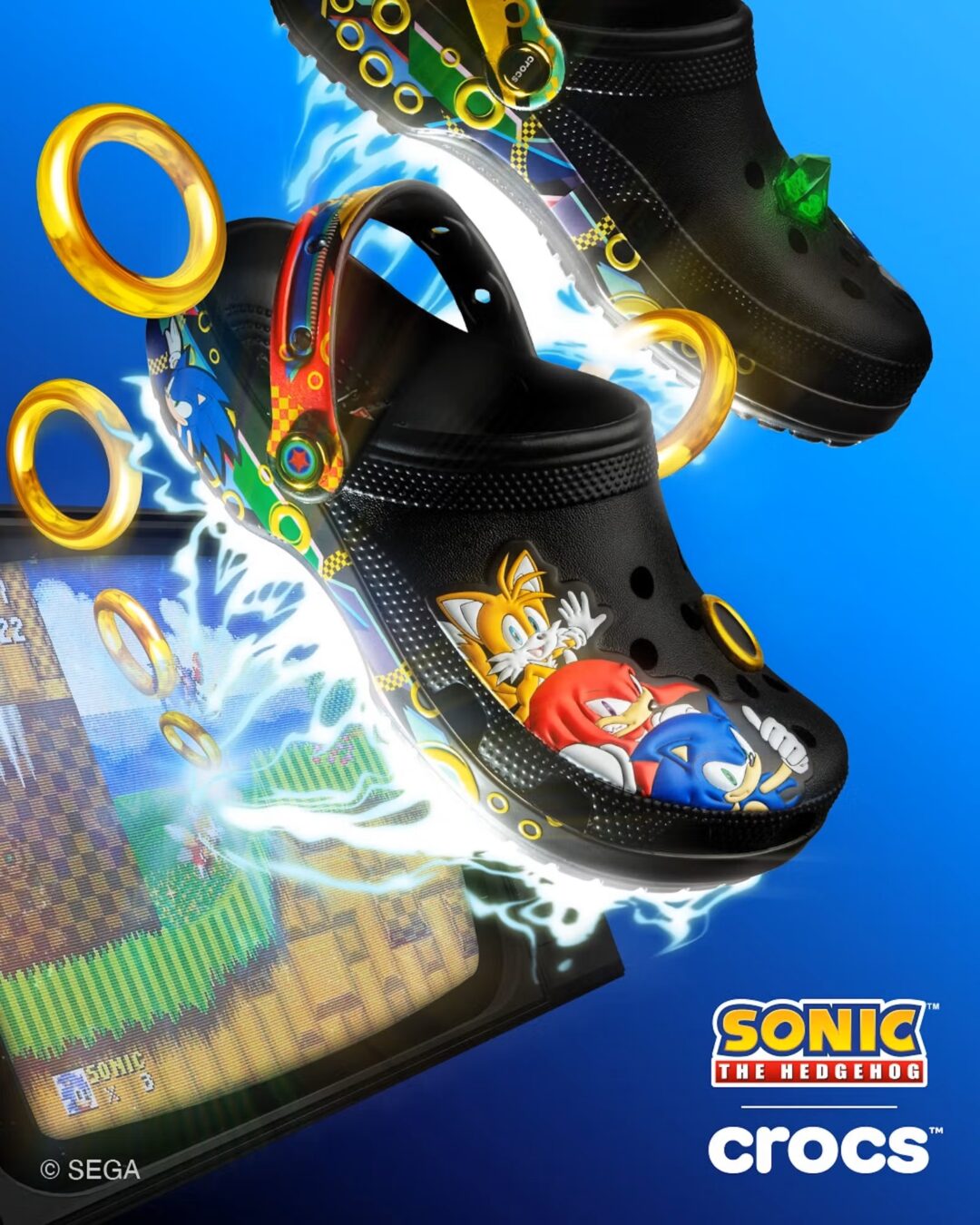 Crocs × Sonic the Hedgehog Classic Clog “35th Anniversary”が2026年 夏 発売予定 (クロックス ソニック・ザ・ヘッジホッグ クラシッククロッグ)