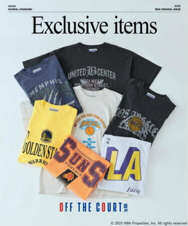JOURNAL STANDARD relume × Off The Court by NBA 2026 SS 別注 “プリントTシャツ”が発売 (ジャーナルスタンダード エヌビーエー オフ・ザ・コート バイ)
