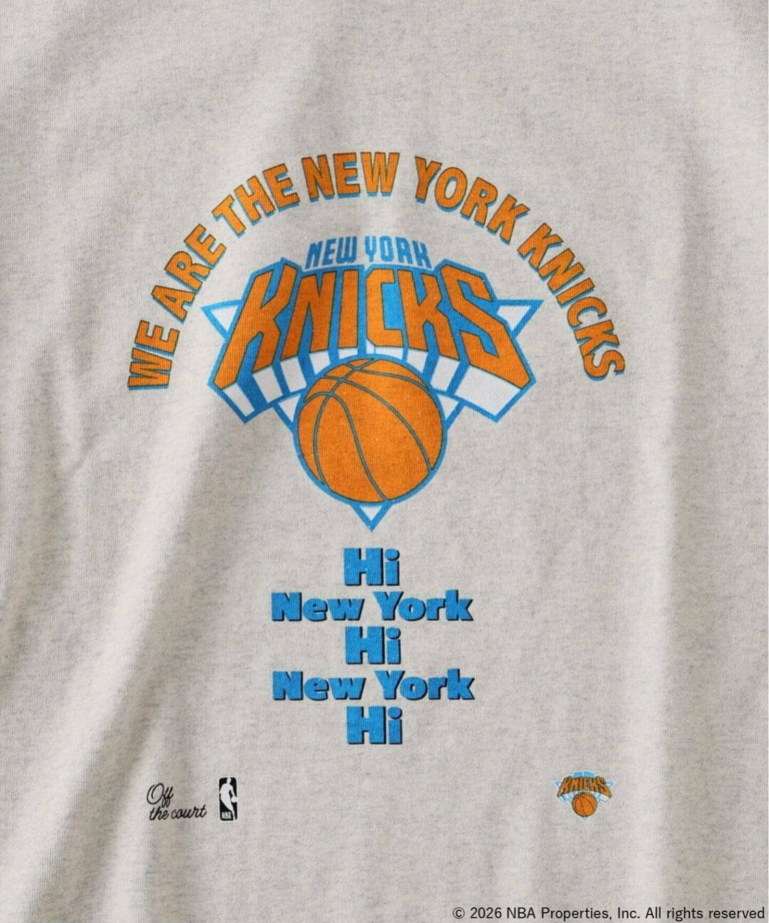 JOURNAL STANDARD relume × Off The Court by NBA 2026 SS 別注 “プリントTシャツ”が発売 (ジャーナルスタンダード エヌビーエー オフ・ザ・コート バイ)