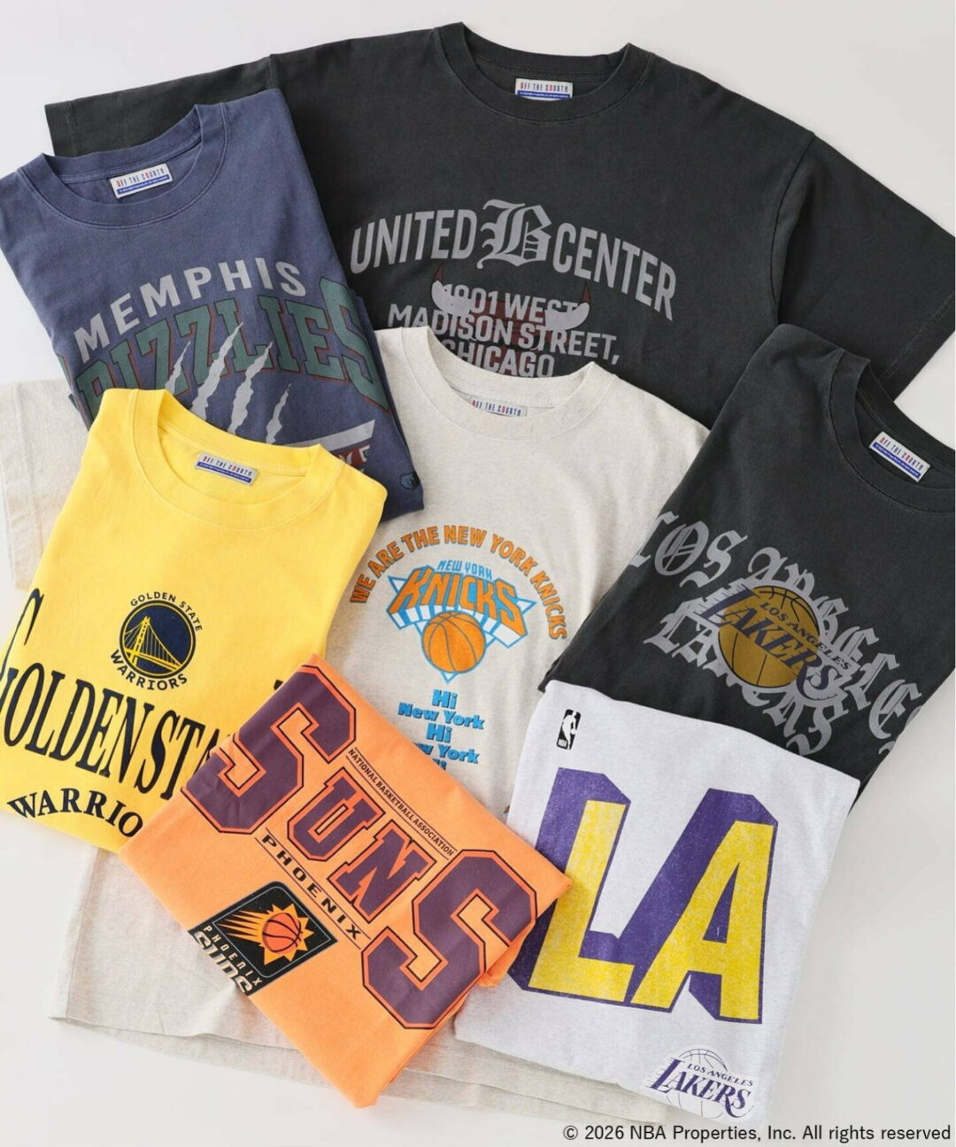 JOURNAL STANDARD relume × Off The Court by NBA 2026 SS 別注 “プリントTシャツ”が発売 (ジャーナルスタンダード エヌビーエー オフ・ザ・コート バイ)