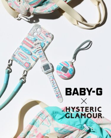HYSTERIC GLAMOUR × CASIO「BABY-G "BGD-10K"」コラボアイテムが2026年 5/9 発売 (ヒステリックグラマー G-SHOCK ジーショック)