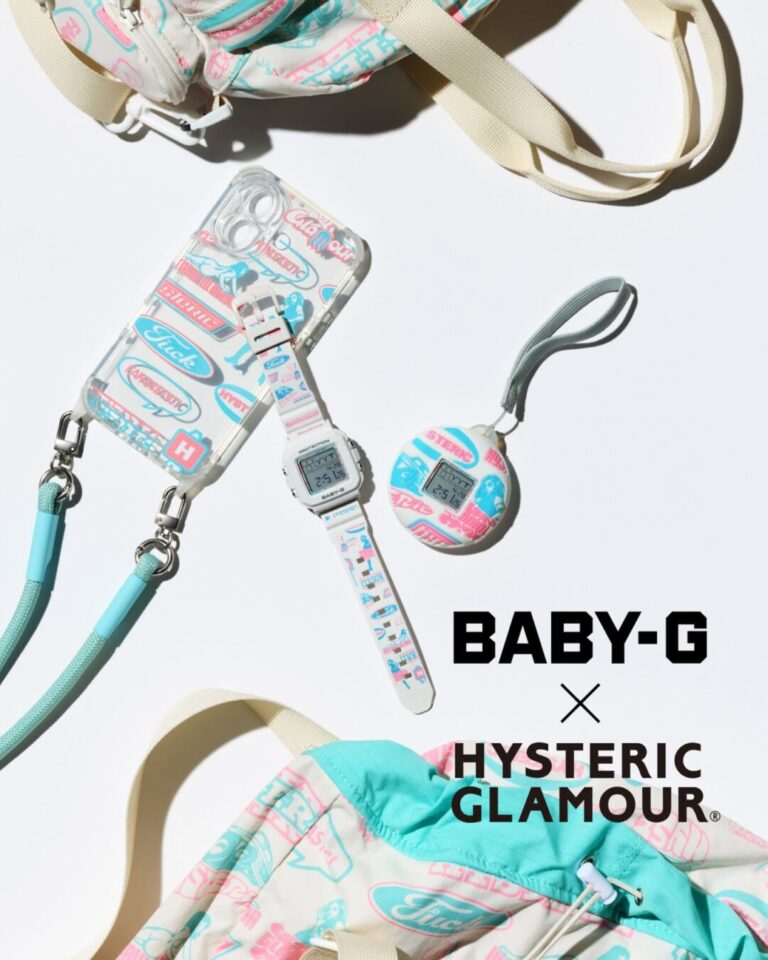 HYSTERIC GLAMOUR × CASIO「BABY-G “BGD-10K”」コラボアイテムが2026年