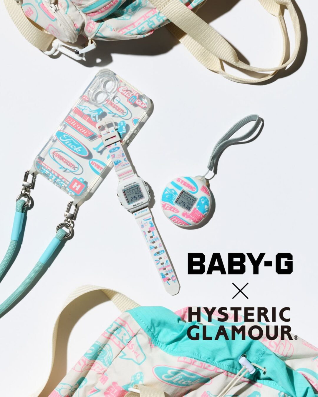 HYSTERIC GLAMOUR × CASIO「BABY-G "BGD-10K"」コラボアイテムが2026年 5/9 発売 (ヒステリックグラマー G-SHOCK ジーショック)