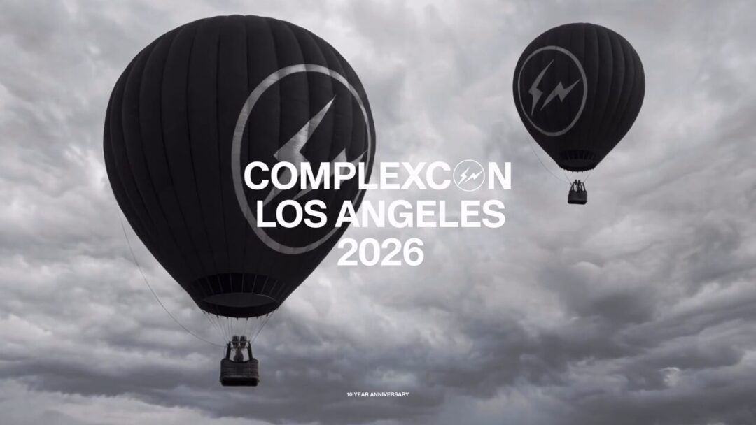 ComplexCon Las Vegas 2026が「藤原ヒロシ / フラグメント」を迎え、10/3 & 10/4 開催 (コンプレックスコン Hiroshi Fujiwara FRAGMENT)