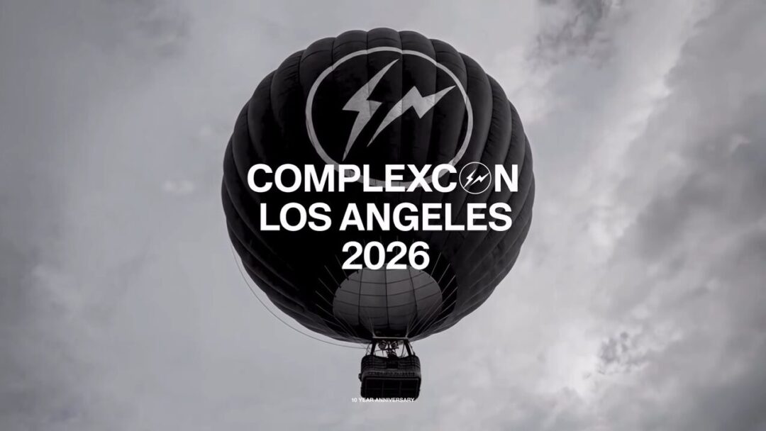 ComplexCon Las Vegas 2026が「藤原ヒロシ / フラグメント」を迎え、10/3 & 10/4 開催 (コンプレックスコン Hiroshi Fujiwara FRAGMENT)