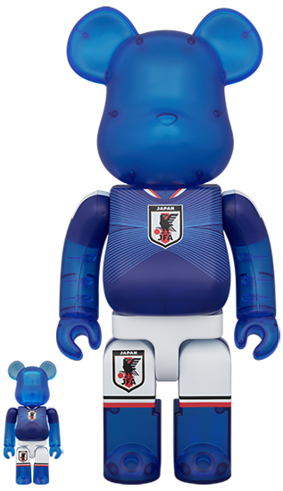 BE@RBRICK × サッカー日本代表 オフィシャルライセンス商品が2026年 6/5 発売 (ベアブリック)