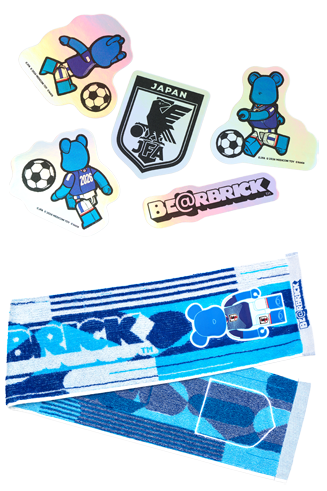 BE@RBRICK × サッカー日本代表 オフィシャルライセンス商品が2026年 6/5 発売 (ベアブリック)