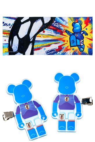 BE@RBRICK × サッカー日本代表 オフィシャルライセンス商品が2026年 6/5 発売 (ベアブリック)