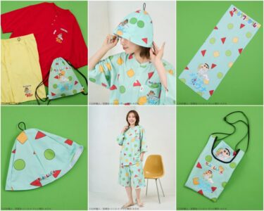 クレヨンしんちゃん × SAUVENIR × FREAK'S STORE 別注 オールナイトサウナ コラボアイテムが2026年 5/15 12:00 発売 (サウベニア フリークスストア)