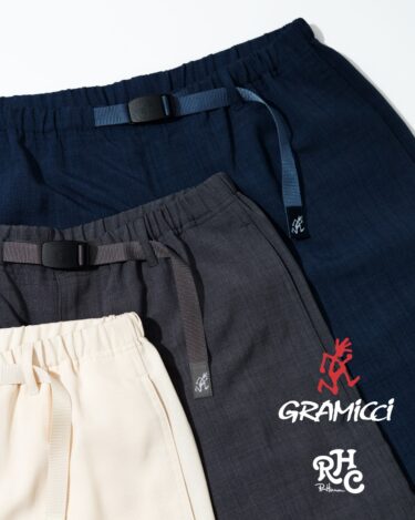 Gramicci for RHC Ron Herman “Linen-like Shorts”が2026年 5/23 発売 (グラミチ ロンハーマン “リネン ライク ショーツ”)