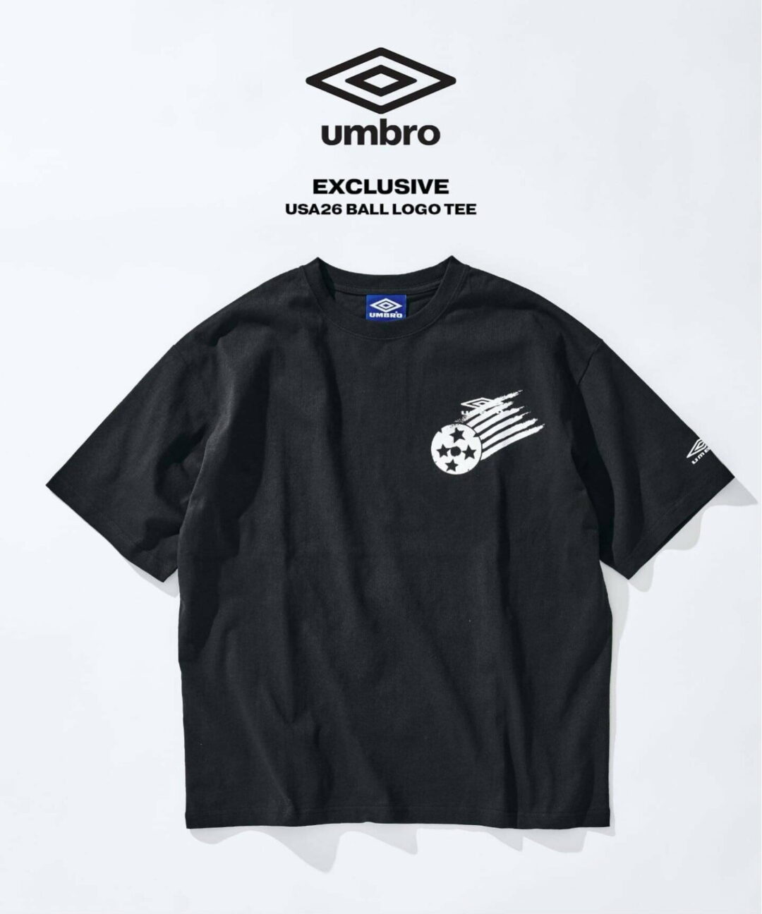 417 EDIFICE × UMBRO 2026 SS 別注 “USA BALL LOGO TEE”が6月上旬 発売 (エディフィス アンブロ)
