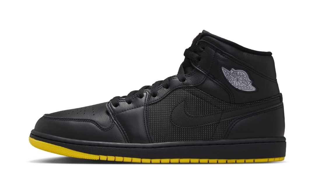 【2026年 7月 発売予定】NIKE AIR JORDAN 1 MID “Black/Opti Yellow” (ナイキ エア ジョーダン ミッド “ブラック/オプティイエロー”) [IO2052-001]