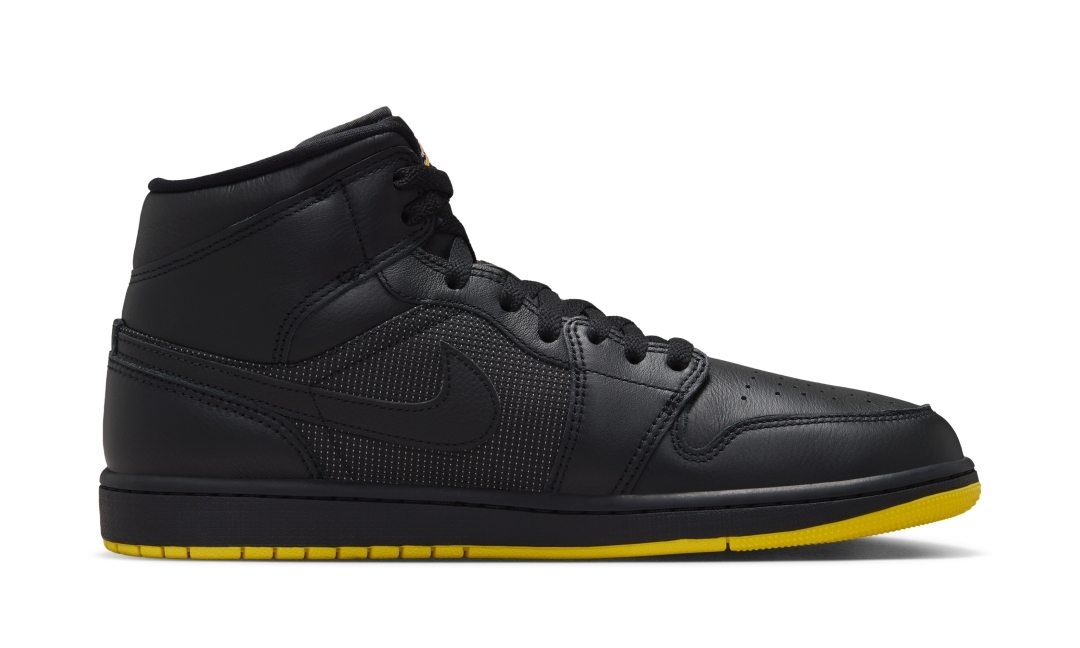 【2026年 7月 発売予定】NIKE AIR JORDAN 1 MID “Black/Opti Yellow” (ナイキ エア ジョーダン ミッド “ブラック/オプティイエロー”) [IO2052-001]