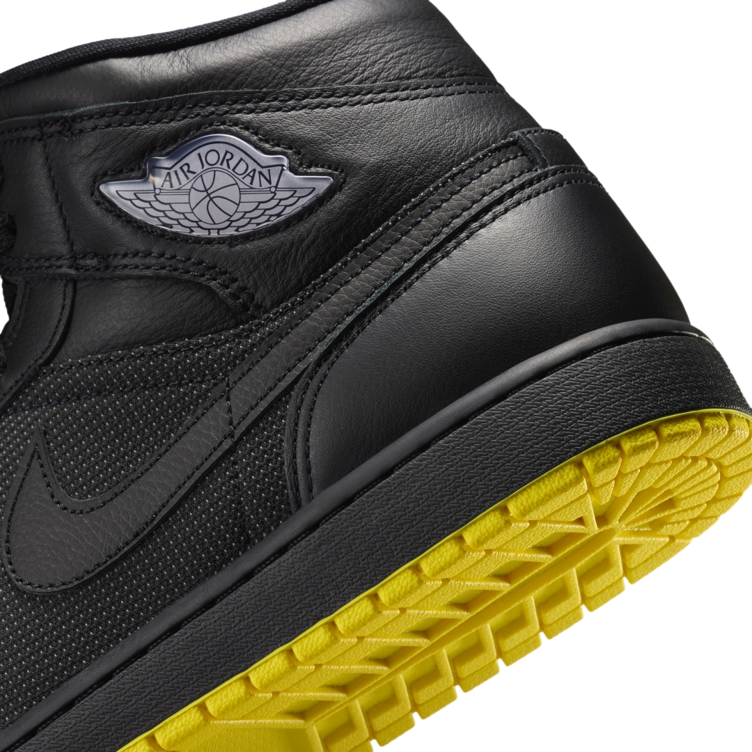 【2026年 7月 発売予定】NIKE AIR JORDAN 1 MID “Black/Opti Yellow” (ナイキ エア ジョーダン ミッド “ブラック/オプティイエロー”) [IO2052-001]