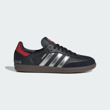 【2026年 6/6 発売予定】Coca Cola x adidas Originals SAMBA OG "Core Black/Metallic Silver/Red" (コカ・コーラ アディダス オリジナルス サンバ) [KH6880]