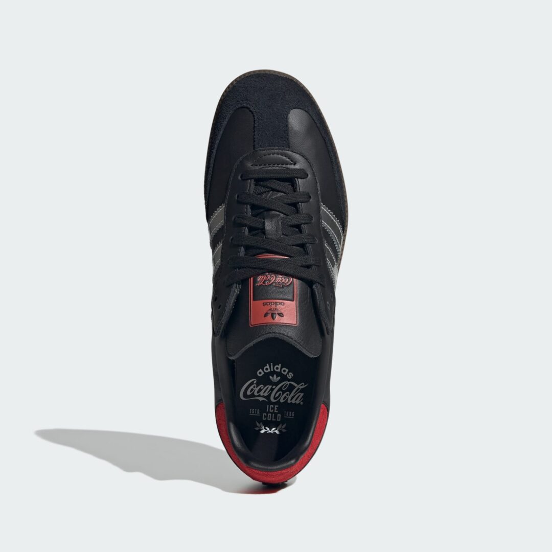 【2026年 6/6 発売予定】Coca Cola x adidas Originals SAMBA OG “Core Black/Metallic Silver/Red” (コカ・コーラ アディダス オリジナルス サンバ) [KH6880]