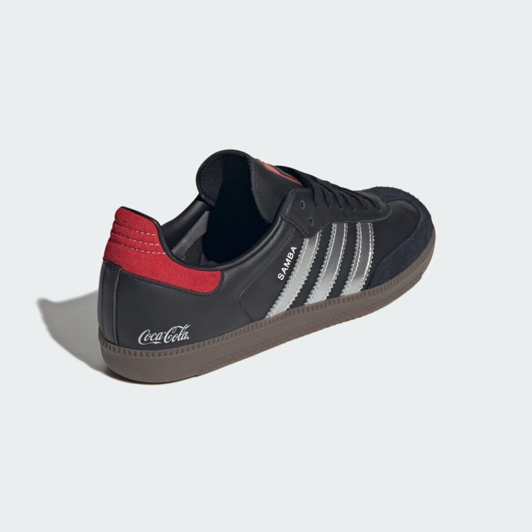 【2026年 6/6 発売予定】Coca Cola x adidas Originals SAMBA OG “Core Black/Metallic Silver/Red” (コカ・コーラ アディダス オリジナルス サンバ) [KH6880]
