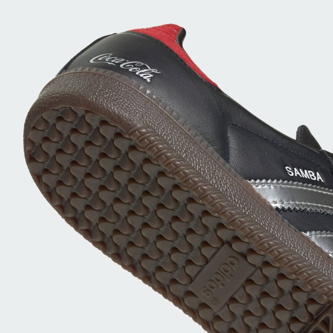 【2026年 6/6 発売予定】Coca Cola x adidas Originals SAMBA OG “Core Black/Metallic Silver/Red” (コカ・コーラ アディダス オリジナルス サンバ) [KH6880]