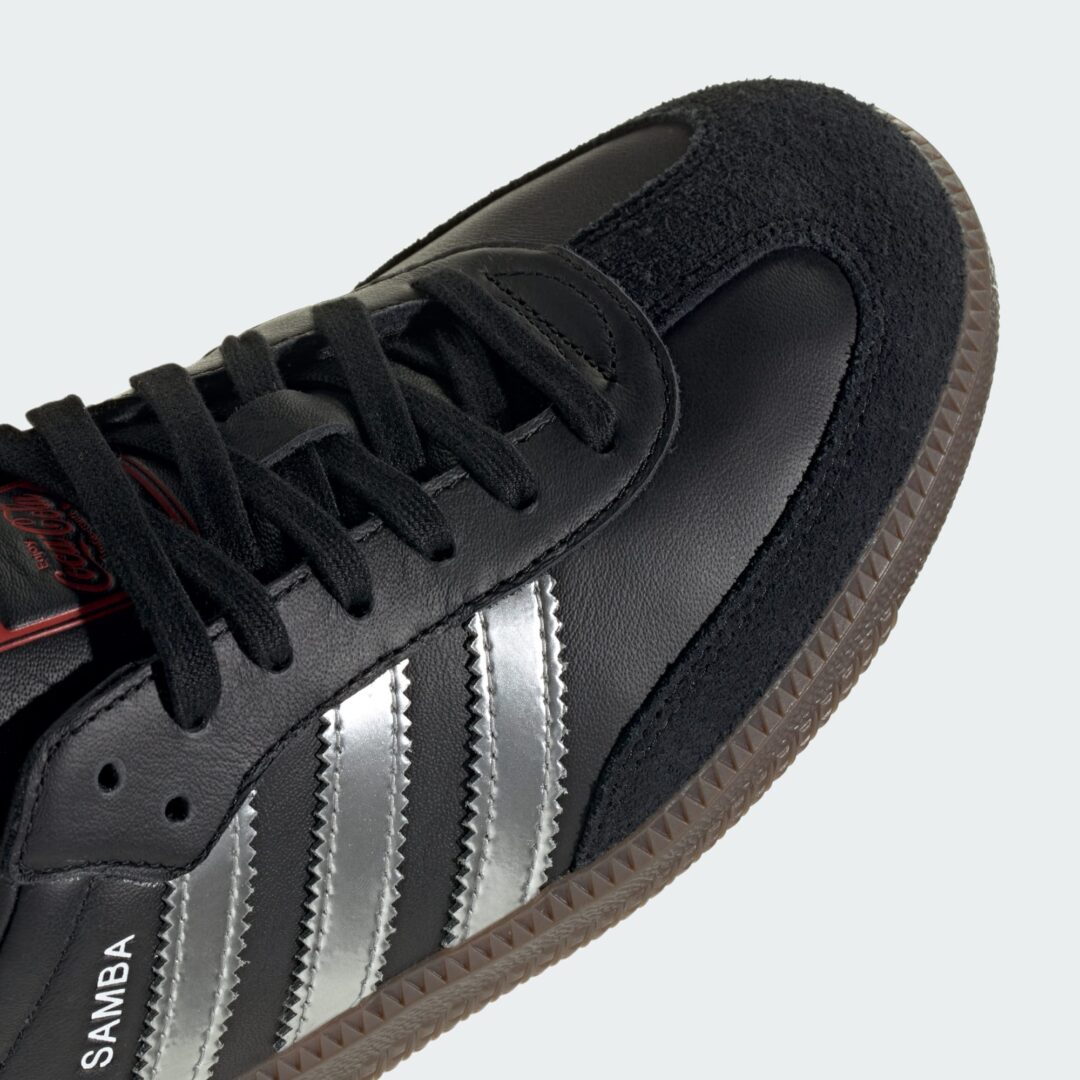 【2026年 6/6 発売予定】Coca Cola x adidas Originals SAMBA OG “Core Black/Metallic Silver/Red” (コカ・コーラ アディダス オリジナルス サンバ) [KH6880]