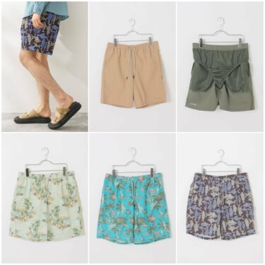 B.C STOCK × Eddie Bauer 別注 "Tidal Shorts"が発売 (ベーセーストック エディーバウアー)