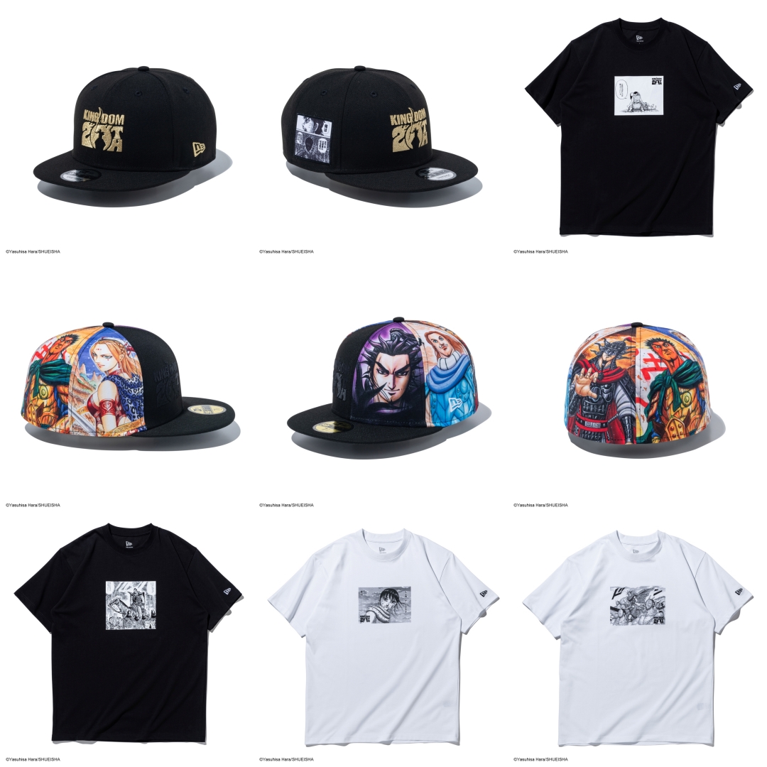 New Eraから「キングダム」連載20周年を記念した初のコラボレーションコレクションが2026年 7/3 発売 (ニューエラ Kingdom)