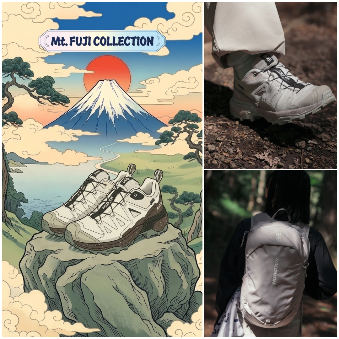 富士山から着想を得た日本限定コレクション Salomon X ULTRA 360 GORE-TEX GORAIKO & バックパックが2026年 7/1 発売 (サロモン Mt. FUJI 御来光)